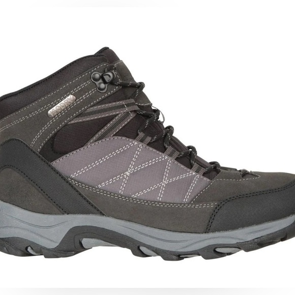 mountain warehouse Shoes - Mountain Warehouse Rapid Waterproof Women’s Black and Grey Hiking Boots - 9 NWT